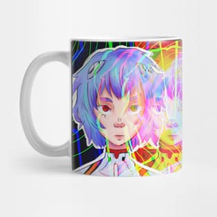 Asuka and Rei (Neon Genesis Evangelion) Mug